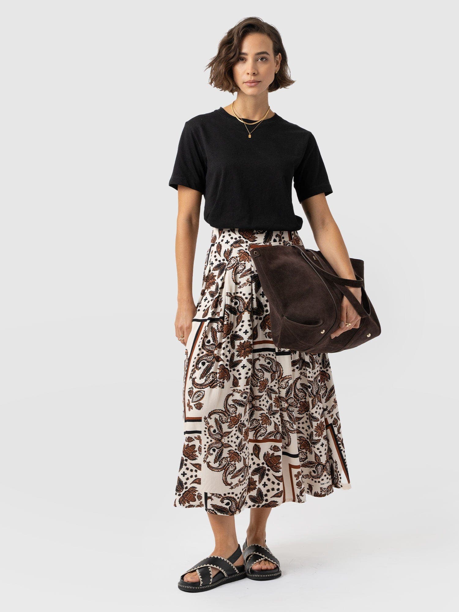 Eliza Pleated Skirt - image 2