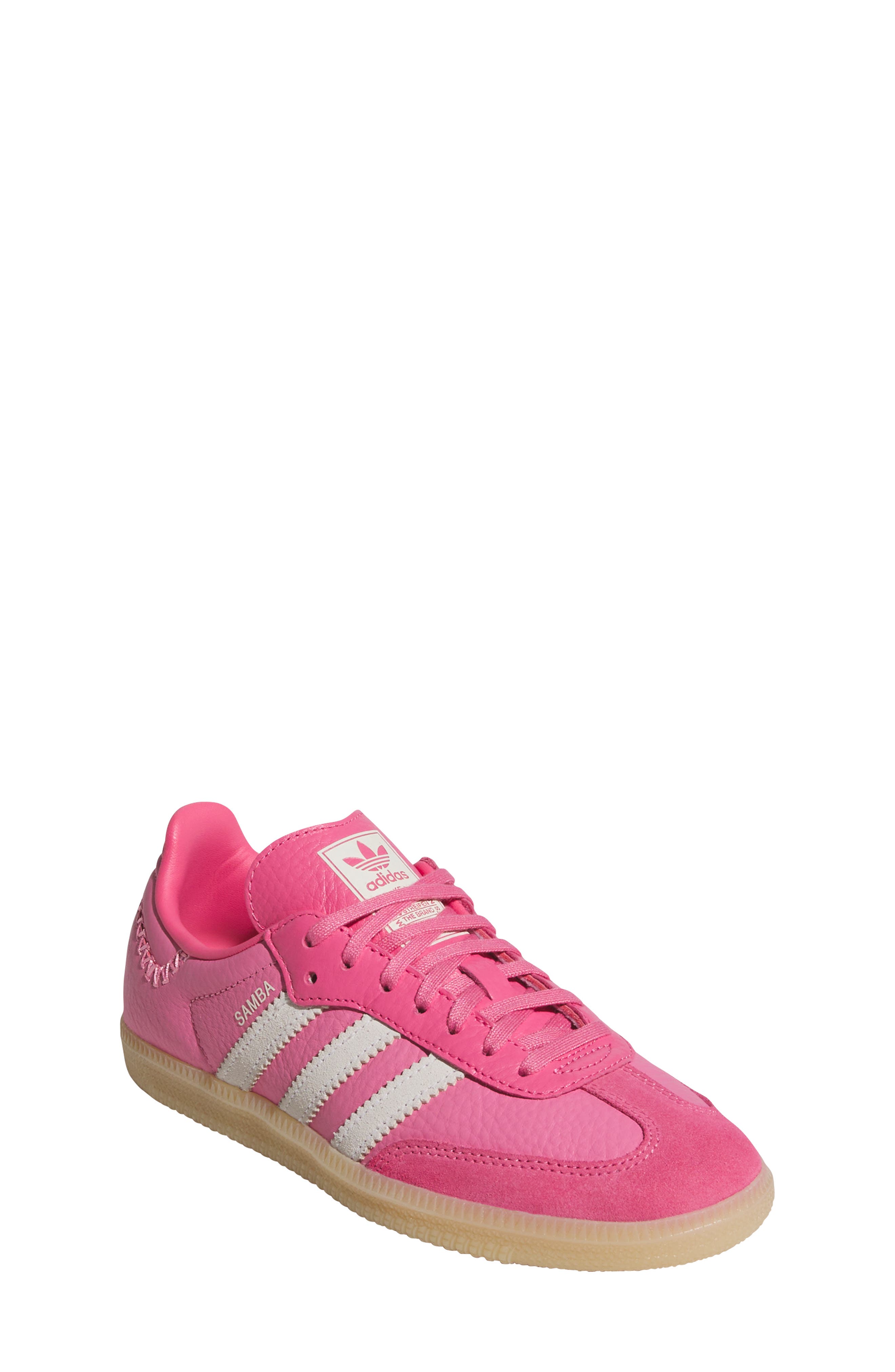 adidas Kids' Samba OG Sneaker, Main, color, Bliss Pink
