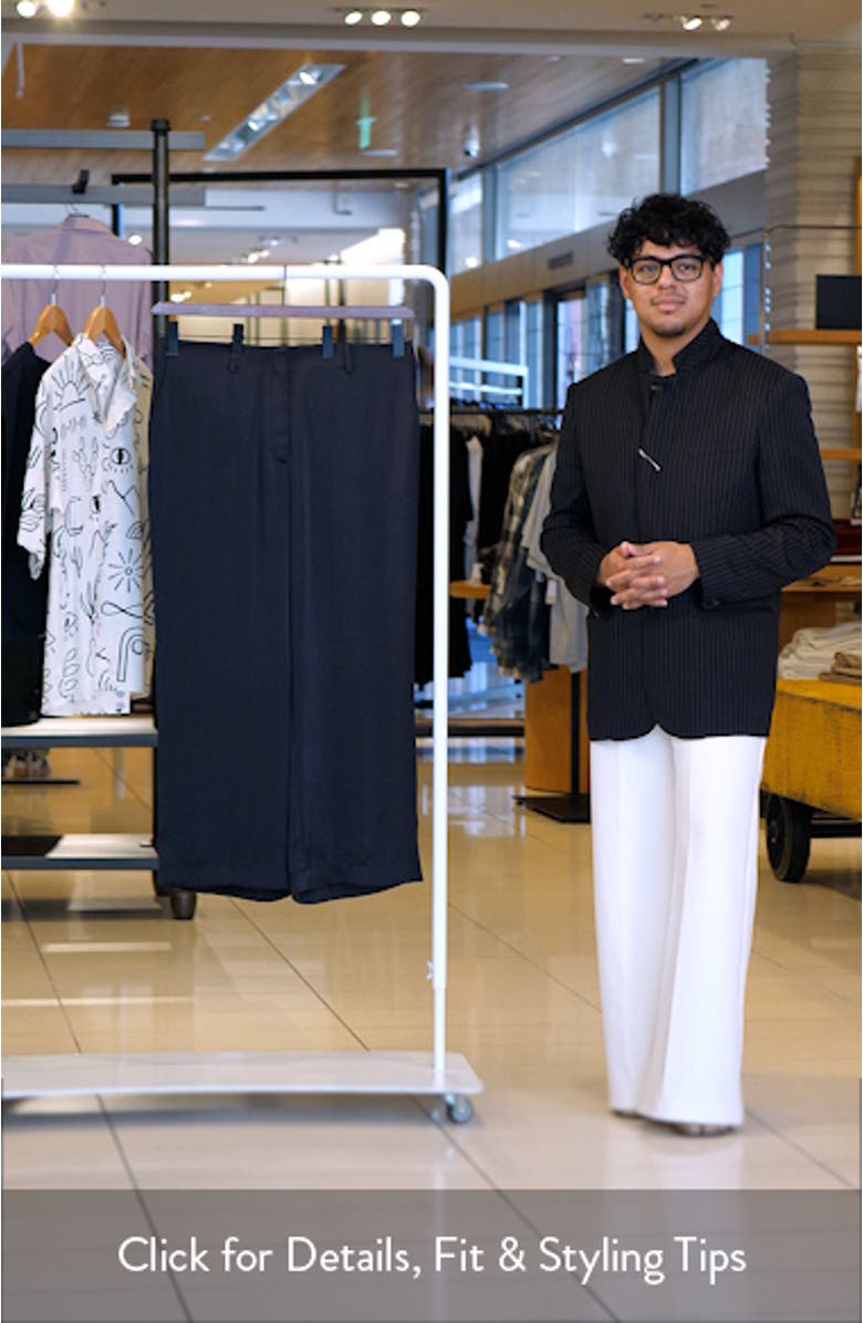 Clean Waist Straight Leg Pants, sales video thumbnail