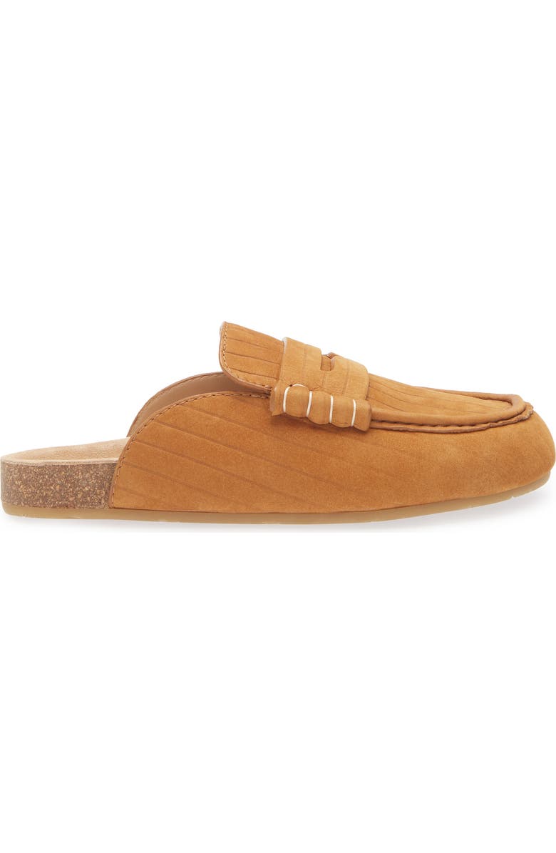 JW Anderson Stitch Penny Loafer Mule, Alternate, color, Carmel 604