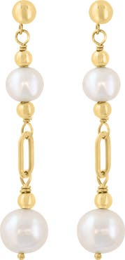 EFFY Cultured Pearl Drop Earrings