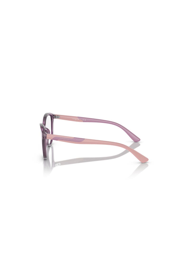 48mm Rectangle optical glasses, Alternate, color, Pink