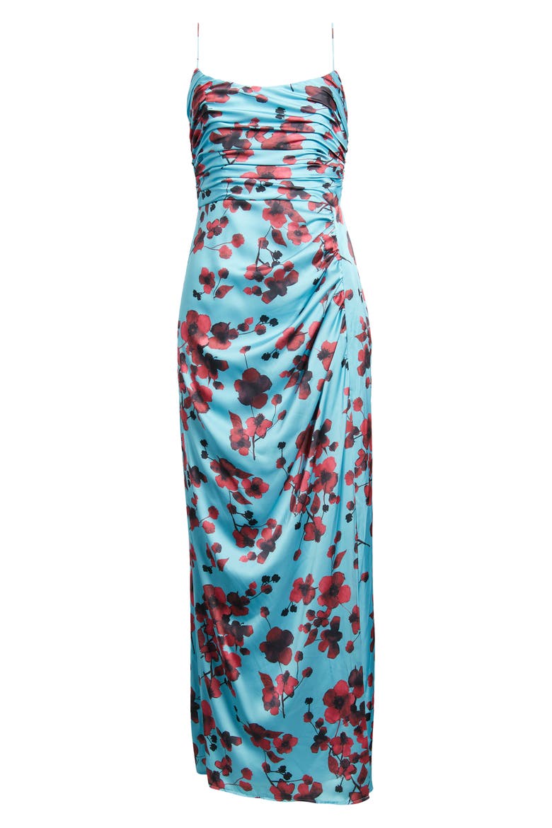 Luxe Slipdress, Alternate, color, SKY WATERCOLOR FLORAL