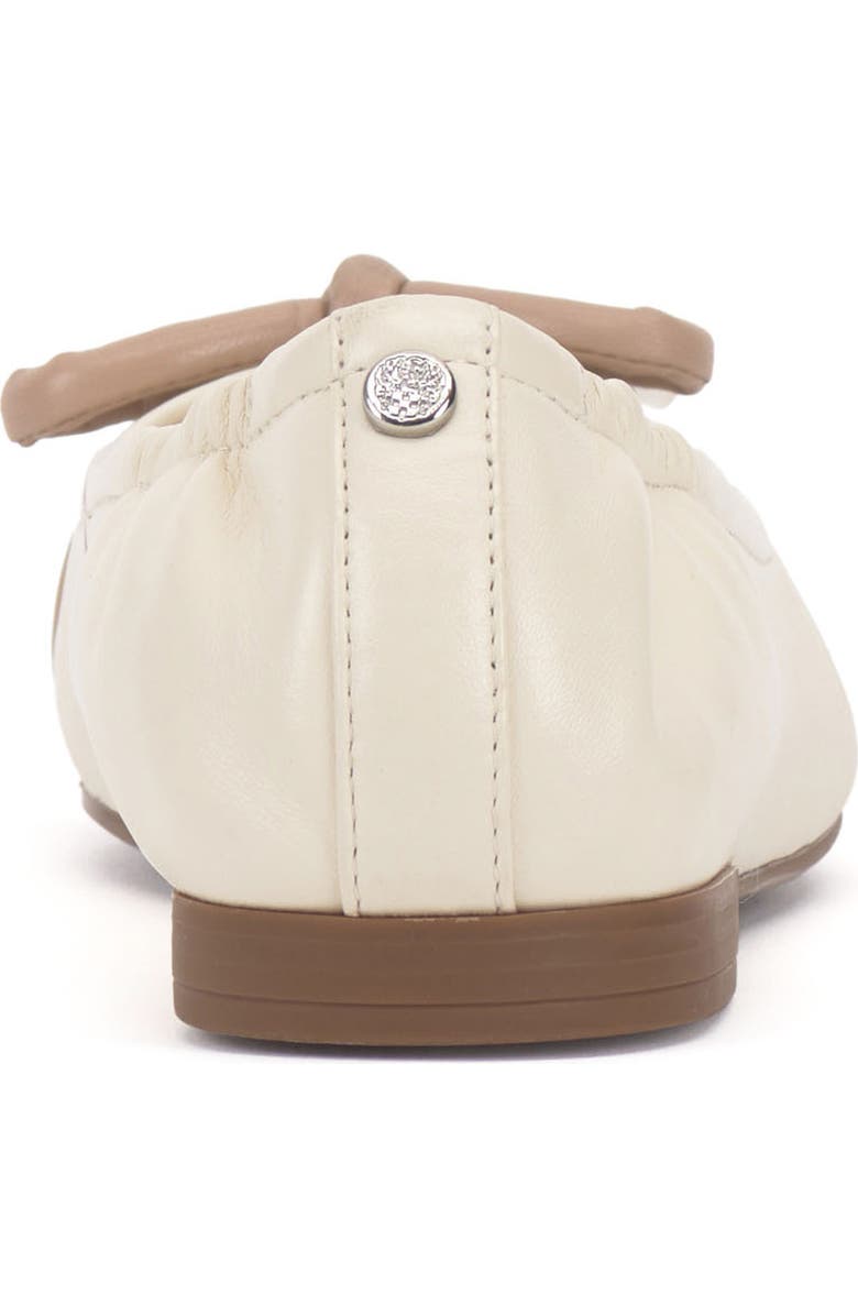 Vince Camuto Maysa Bow Ballet Flat, Alternate, color, Creamy White