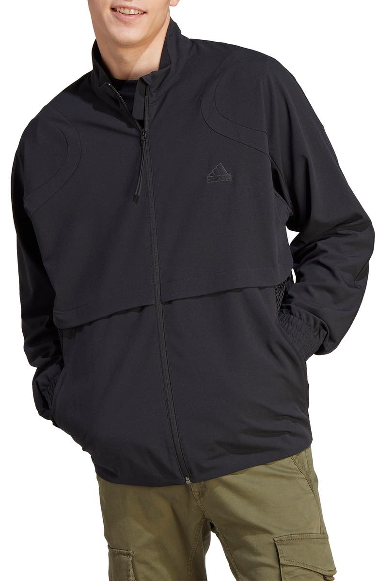 adidas City Escape Zip Track Jacket, Main, color,