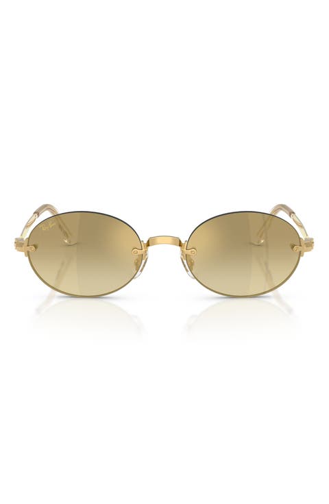 x A$AP Rocky 54mm Gradient Oval Sunglasses