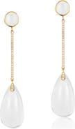 GOSHWARA Naughty Cabochon Drop Earrings