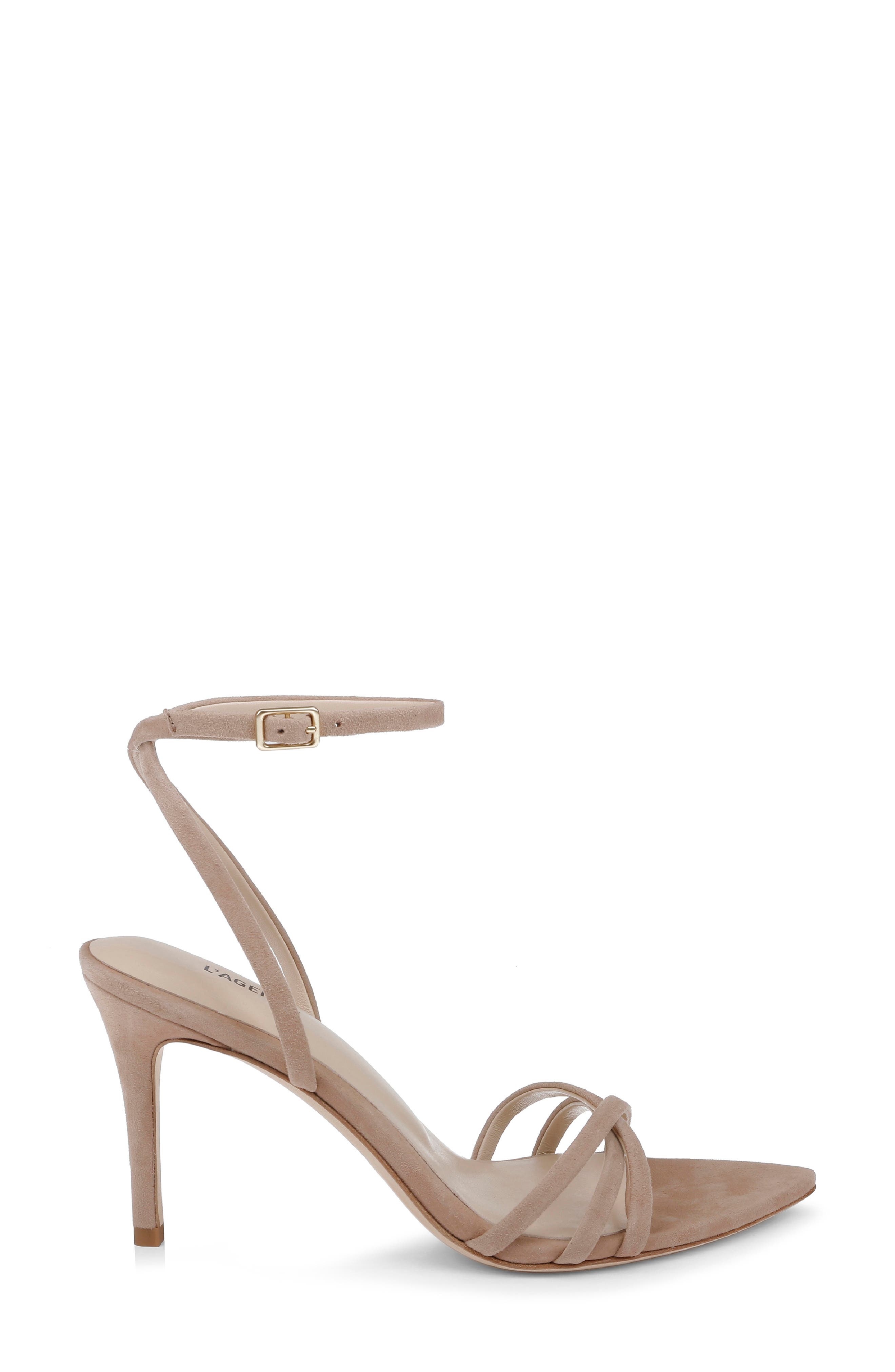 Dua Ankle Strap Sandal, Alternate, color, CAPPUCCINO SUEDE