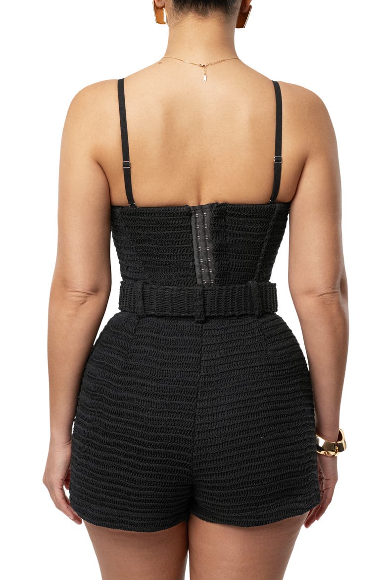 Lila Bustier Top, Alternate, color, BLACK