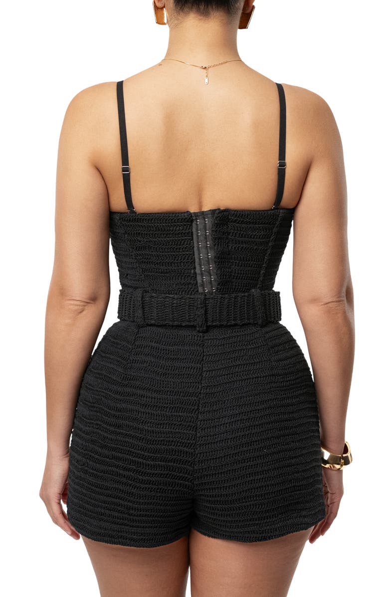 JLUXLABEL Lila Bustier Top, Alternate, color, Black