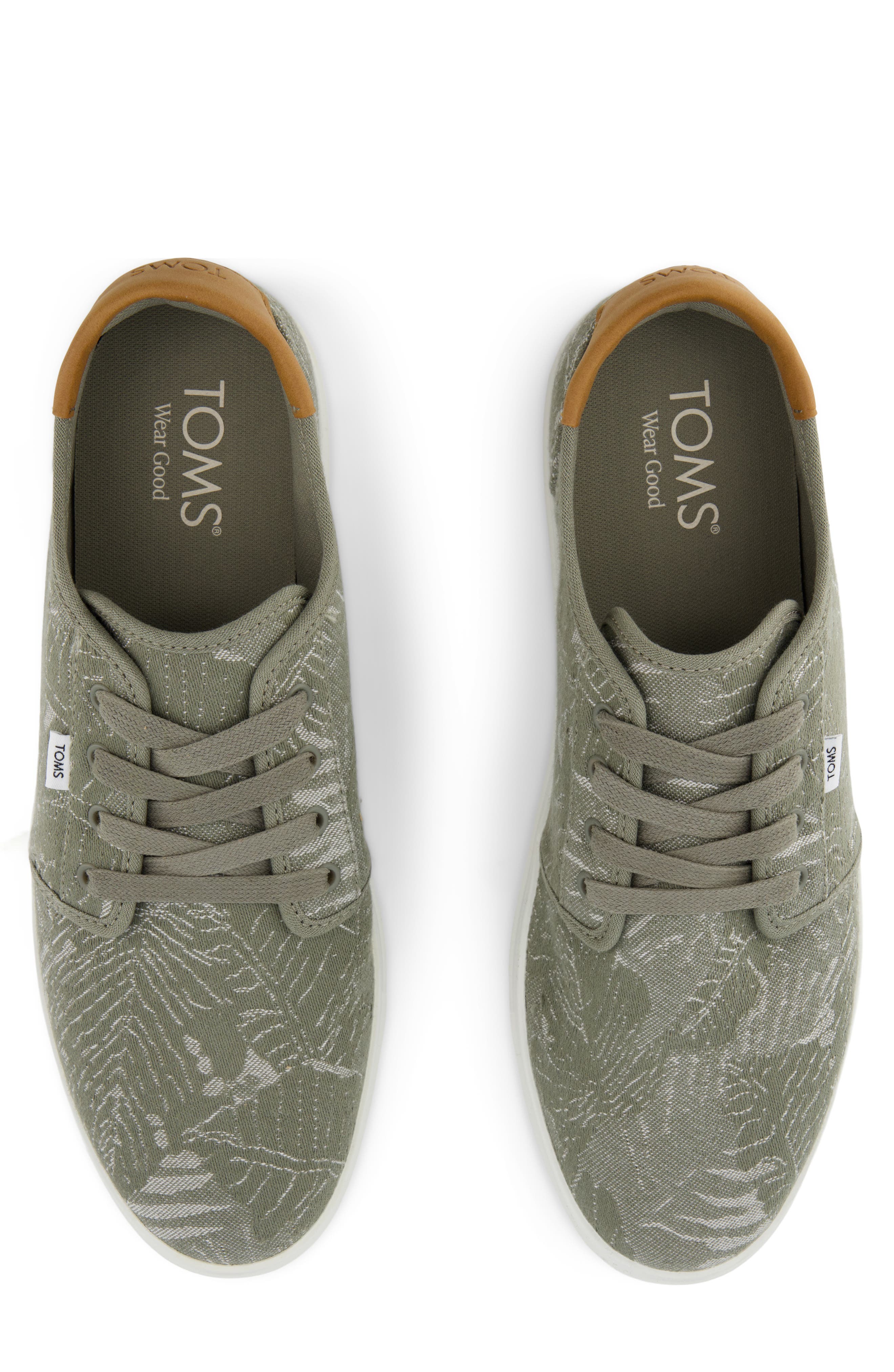 TOMS Carlo 2.0 Sneaker, Alternate, color, Green