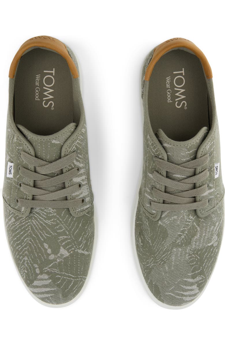 TOMS Carlo 2.0 Sneaker, Alternate, color, Green