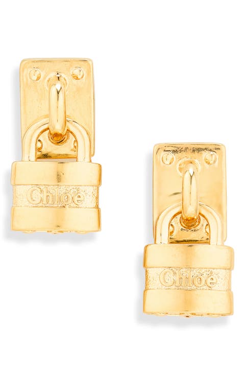 The Chloé Mini Paddington Drop Earrings