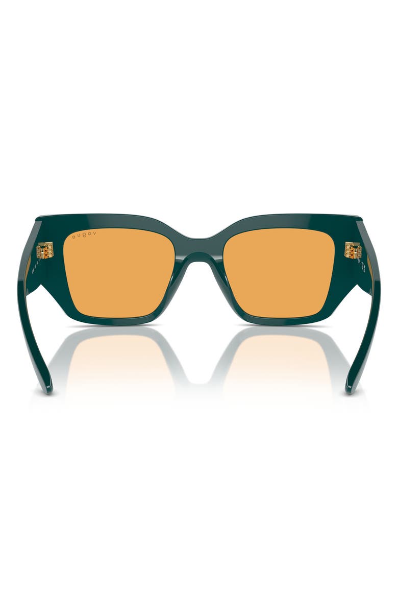 VOGUE 51mm Irregular Sunglasses, Alternate, color, Octanium