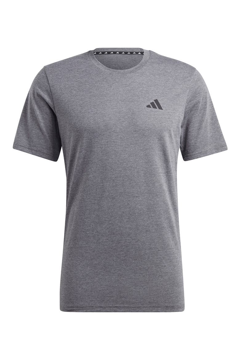 Train Essentials FeelReady Training T-Shirt, Alternate, color, DGREYH/WHI
