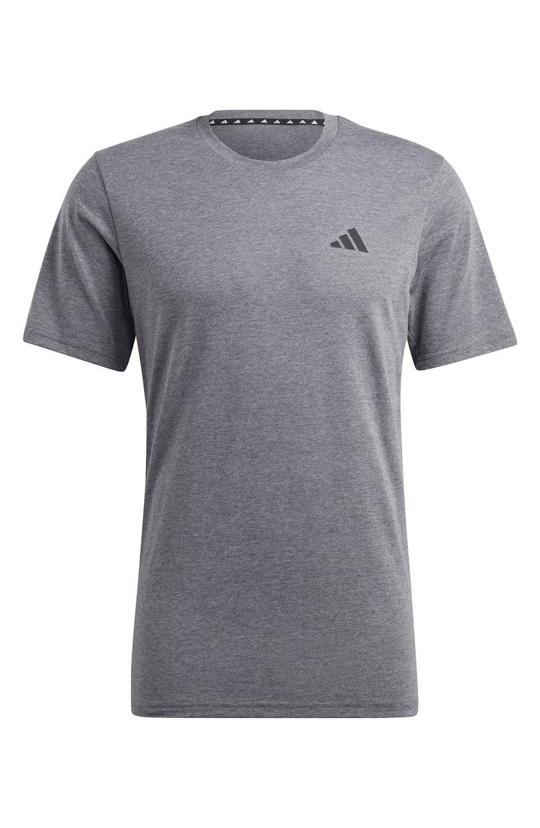 adidas Train Essentials FeelReady Training T-Shirt, Alternate, color, Dgreyh/Whi