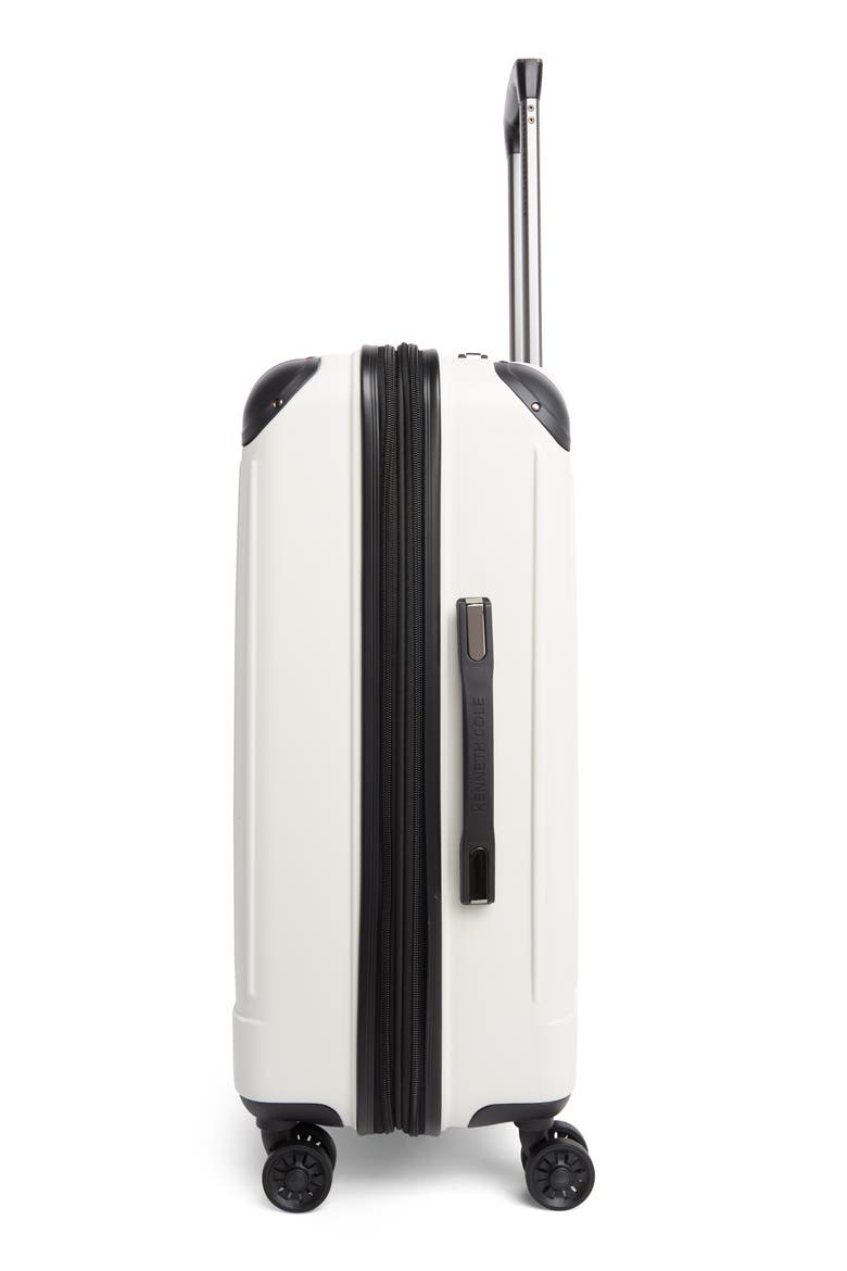 Flying Axis Hardside Spinner Luggage, Alternate, color, COCONUT WHITE