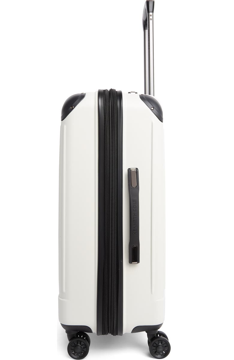 Kenneth Cole Flying Axis 24" Hardside Spinner Luggage, Alternate, color, Coconut White