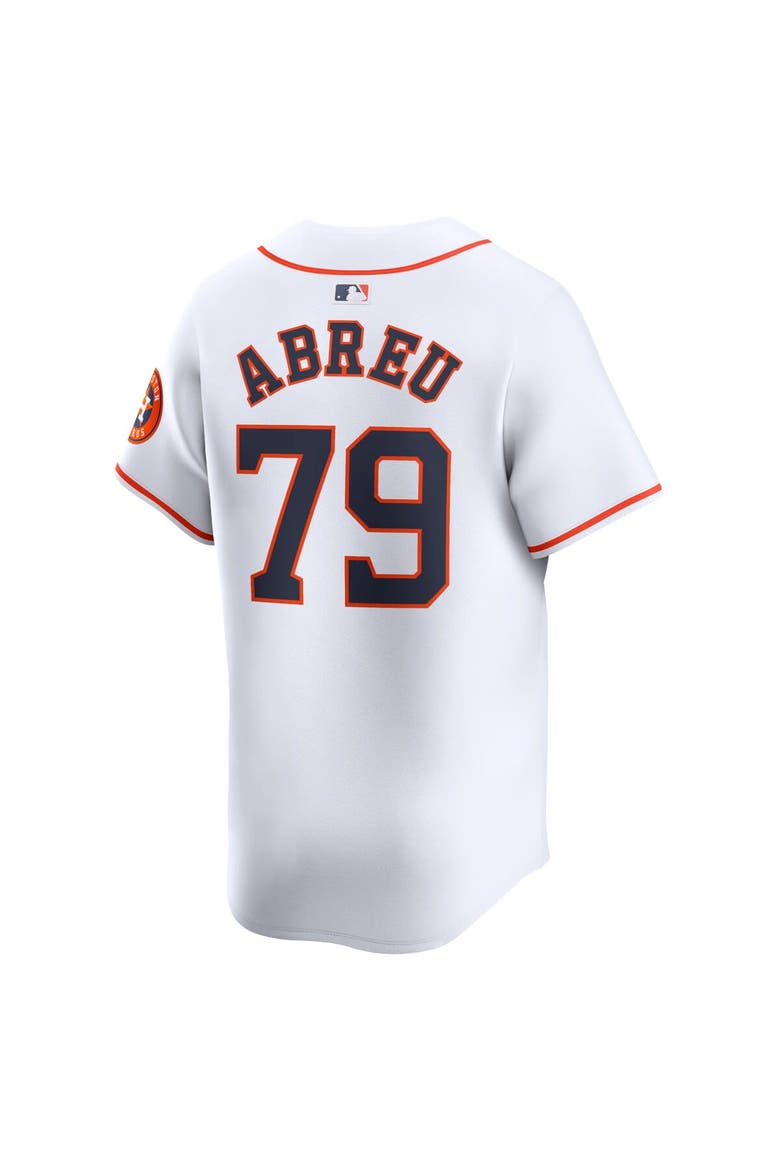 Men's Nike Jose Abreu White Houston Astros Home Limited Player Jersey, Alternate, color, White
