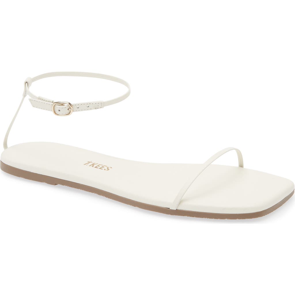 Tkees Twiggy Ankle Strap Sandal In Cream