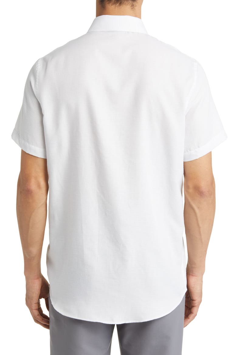 Little Leary Button-Up Shirt, Alternate, color, HEATHER LIGHT GREY