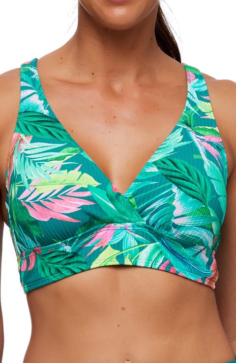 Kalani Triangle Sports Bra Bikini Top
