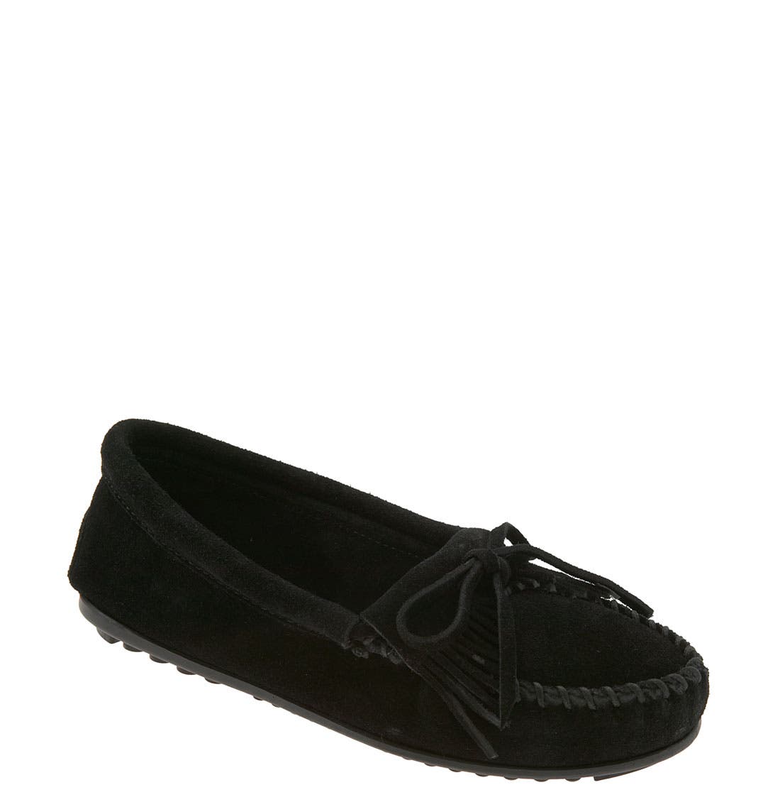 Minnetonka 'Kilty' Suede Moccasin, Main, color, 