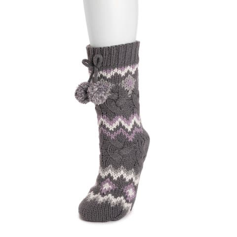 Chunky Fairisle Cabin Sock