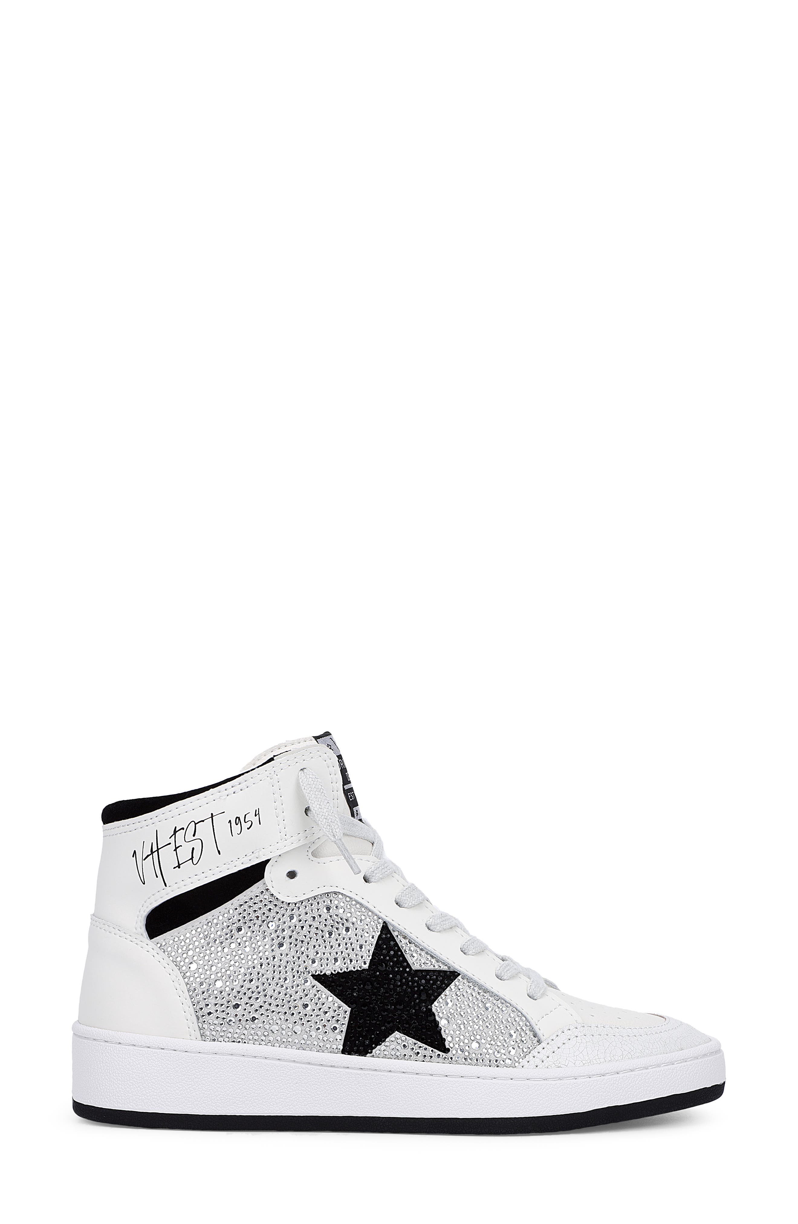 Vintage Havana Dream Rhinestone High Top Sneaker, Alternate, color, 