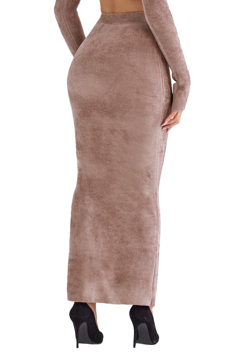 Rene Chenille Maxi Skirt, Alternate, color, ROSE