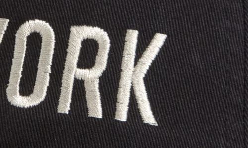 American Needle New York Cotton Baseball Cap In Black