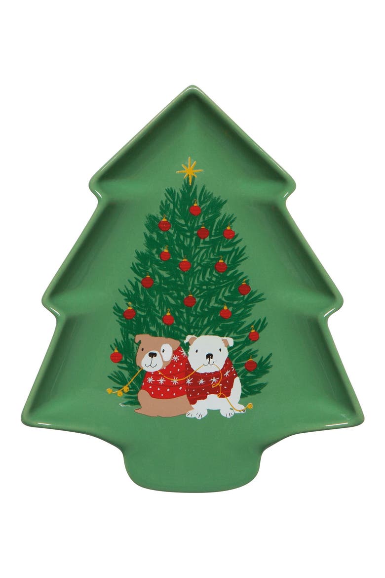 Holiday Hounds Christmas Tree Spoon Rest, Main, color, HOLIDAY HOUNDS