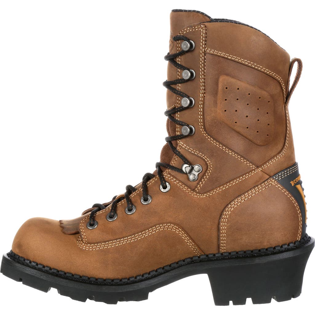 Georgia Boot Comfort Core Logger Work Boot In Brown