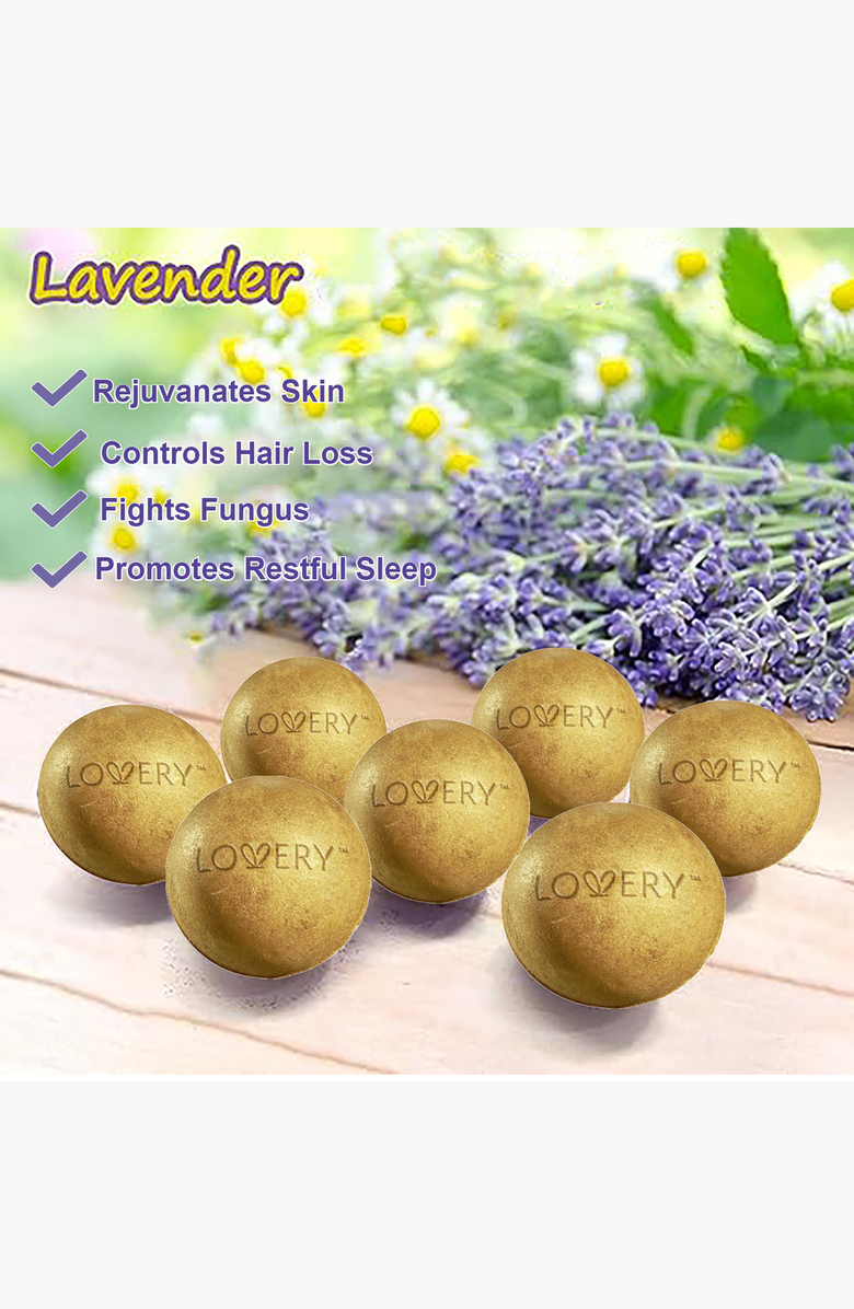 Lovery 24K Gold Bath Bombs Christmas Treats - Stocking Stuffers Spa Bubble Bombs, Alternate, color, 10Pc