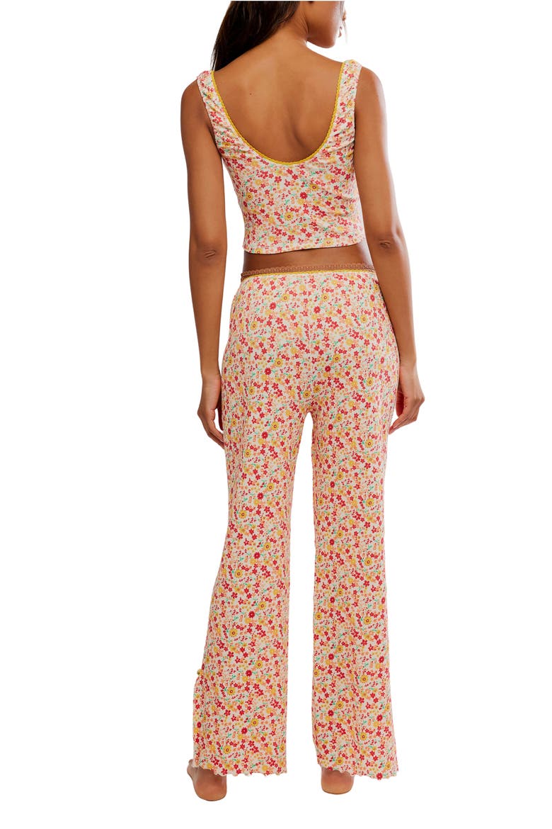 Fresh in Love Pointelle Pajamas, Alternate, color, BUTTER COMBO