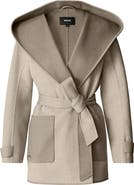 Mackage Paya Belted Herringbone Jacket