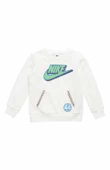 Nike Kids' Cotton Kangaroo Pocket Long Sleeve Tee