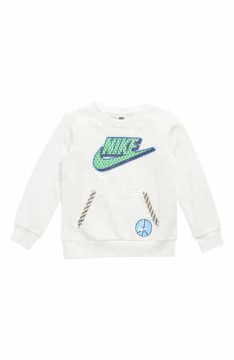 Nike Kids' Cotton Kangaroo Pocket Long Sleeve Tee