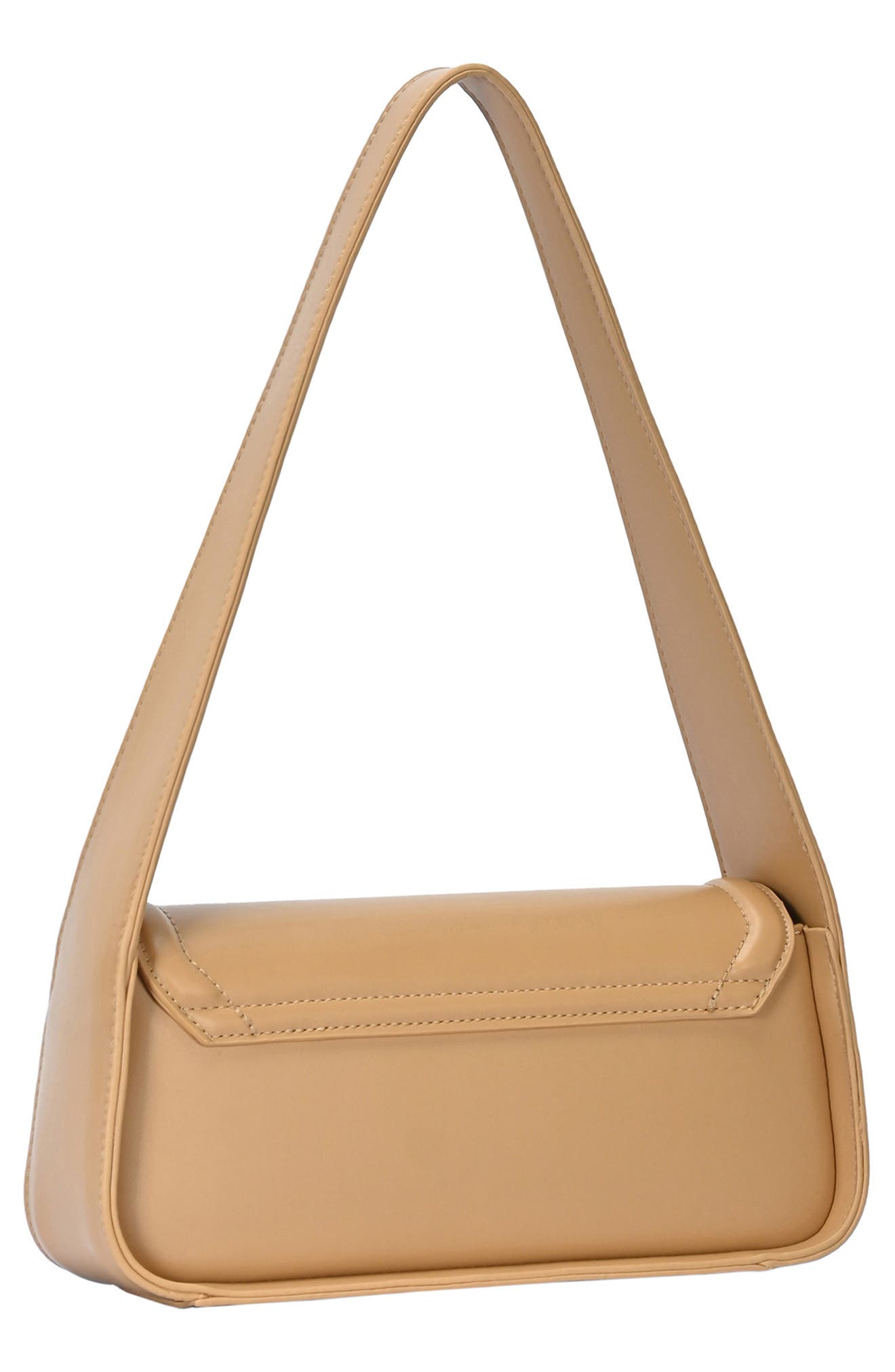 Rachel Zoe Turn Lock Baguette, Alternate, color, Camel