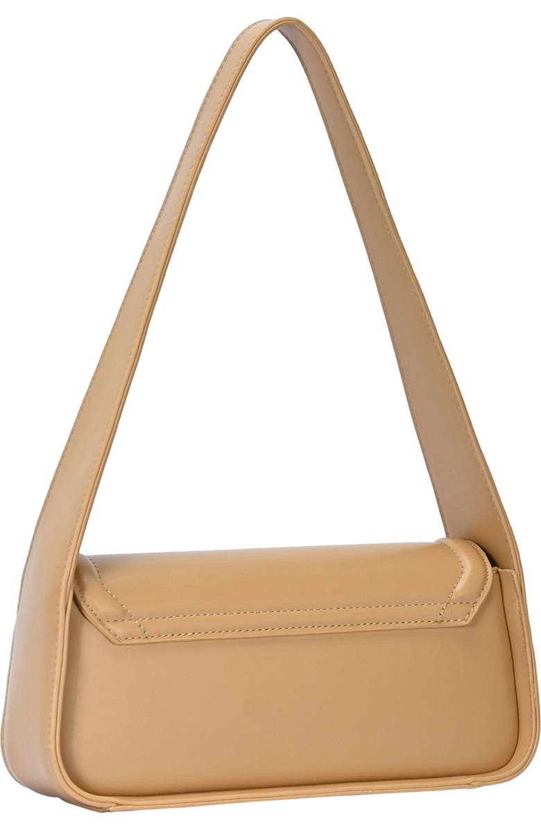 Rachel Zoe Turn Lock Baguette, Alternate, color, Camel