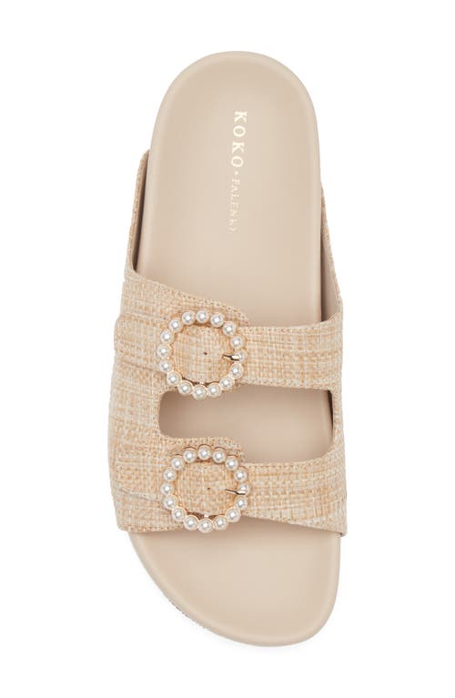 KOKO + PALENKI KOKO + PALENKI MIA PLATFORM SLIDE SANDAL