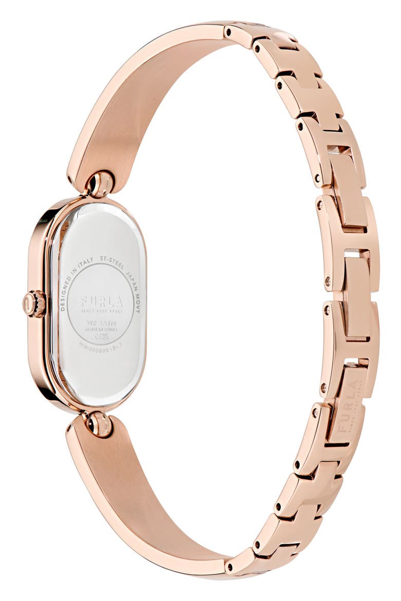 Glamour Chic Bracelet Watch, 19mm x 6.2 mm, Alternate, color, ROSE GOLD