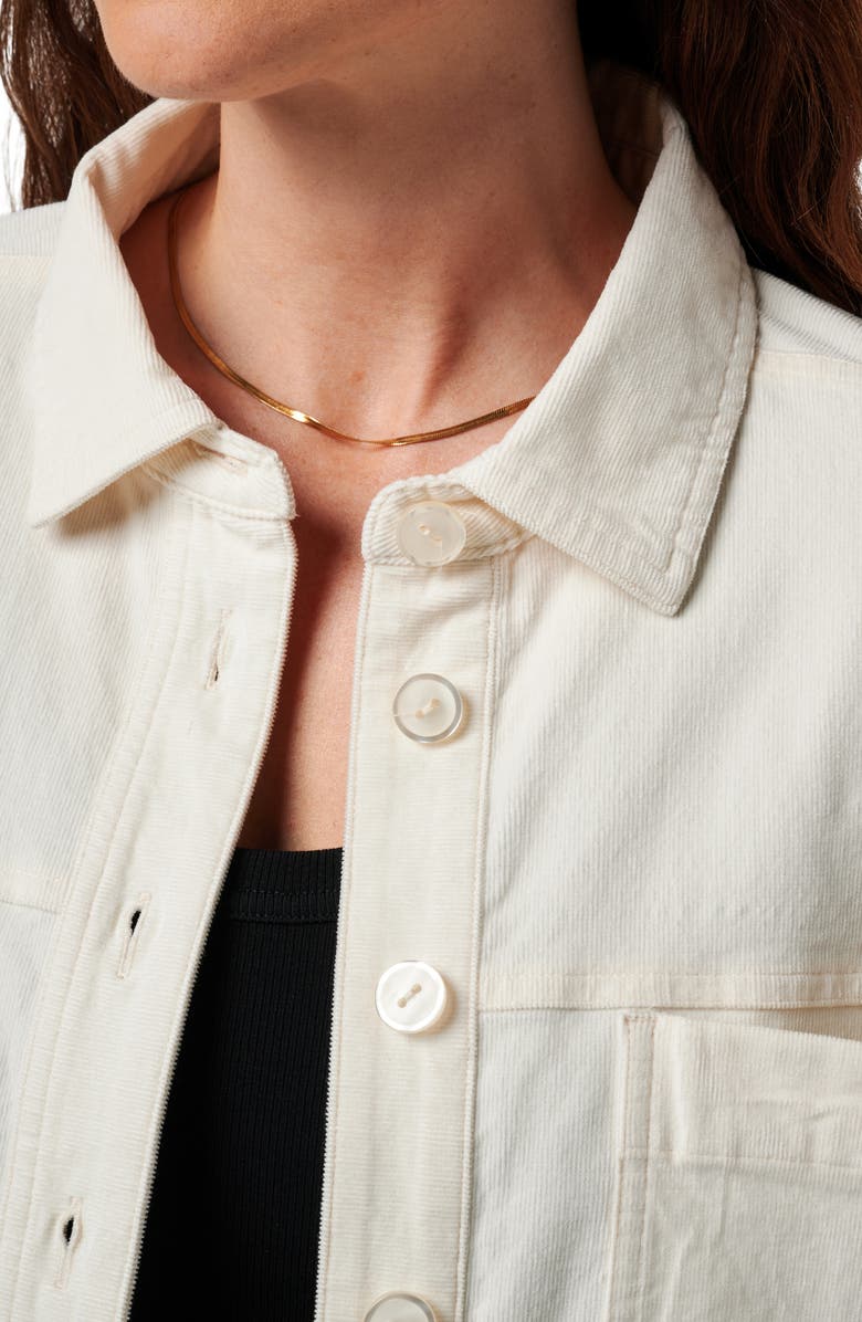 TravisMathew Friday Feeling Shacket, Alternate, color, Eggnog