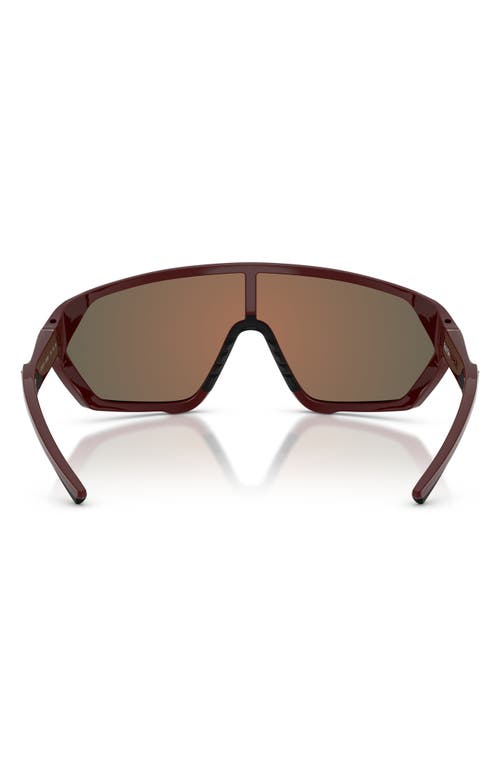 Scuderia Ferrari 36mm Pillow Sunglasses In Bordeaux