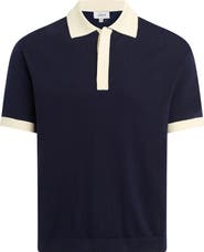 Joe's Contrast Collar Cotton Polo