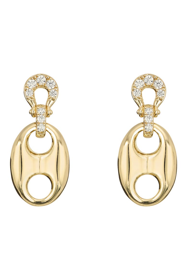 Pavé Horsebit Drop Earrings video