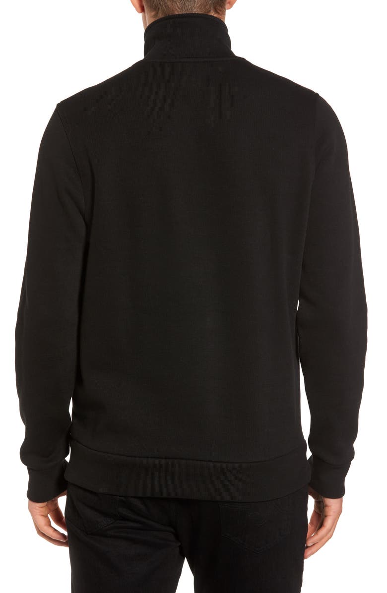 Lacoste Quarter Zip Sweatshirt, Alternate, color, 