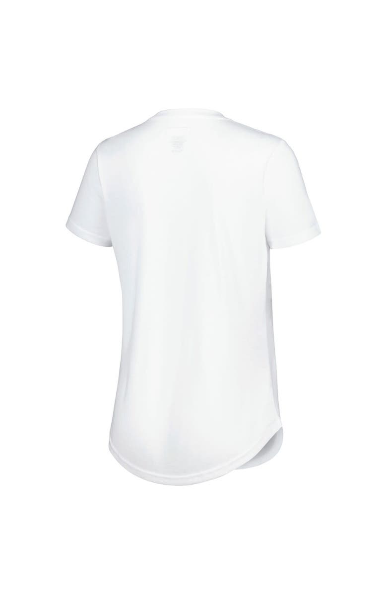 CONCEPTS SPORT Women's Concepts Sport White/Charcoal Dallas Cowboys Sonata T-Shirt & Leggings Set, Alternate, color, White