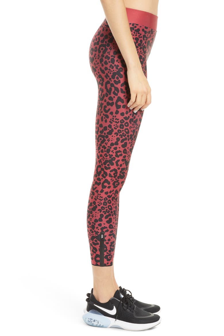 Leopard Leggings, Alternate, color, APRICOT
