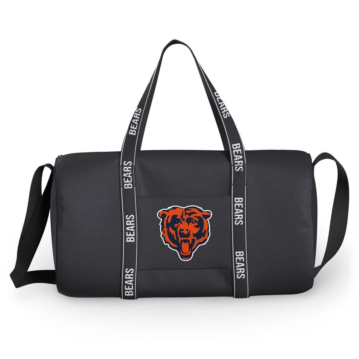 WEAR by Erin Andrews Chicago Bears Gym Duffle Bag, Main, color, 